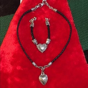 Brighton necklace and bracelet set